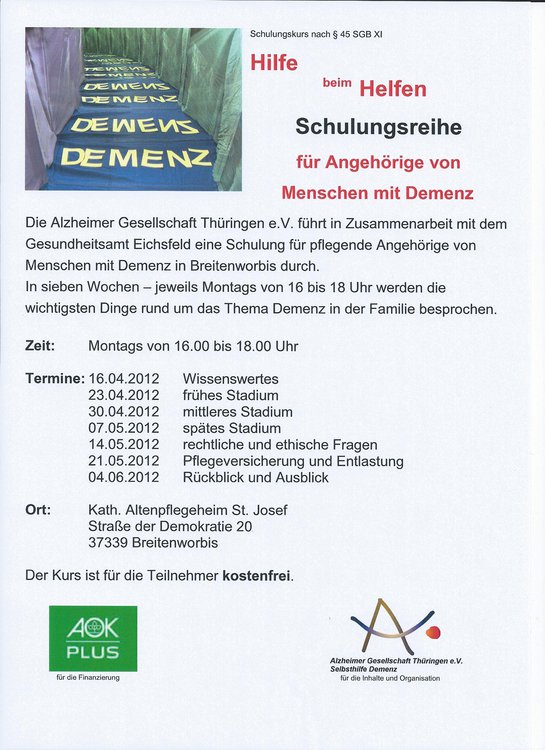 Programm-Flyer